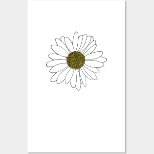 Daisy Yellow Posters and Art